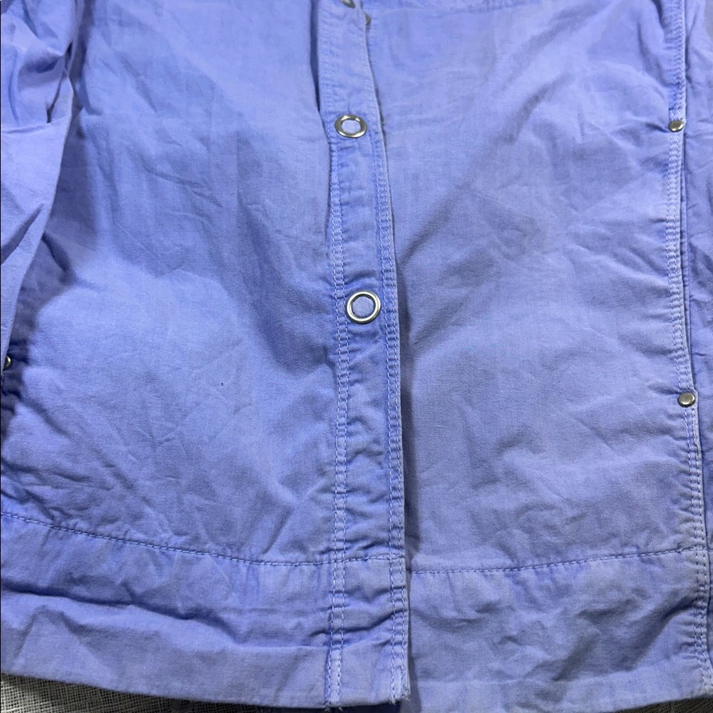 Fresh Produce button down cotton shirt/light jacket - Picture 5 of 9